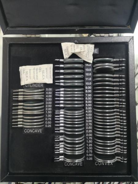 Buy cheap JIANPENG Optometry Trial Lens 40PCS Aluminium Case Clinic Optometry Trial Lens Set Metal Rim Material Highly Durable from wholesalers