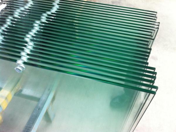 Buy cheap Low iron glass / Tempered Safety Glass 6mm with holes predrilled Toughened Glass Panels from wholesalers