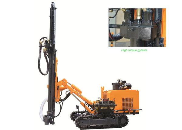 Buy cheap Hydraulic Down The Hole Rock Drilling Rig 0 - 120 Rpm Rotary Speed For Hard Rock Blasting from wholesalers