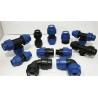Buy cheap ISO14001 Blue HDPE Compression Fittings Coupling For Poly Pipe from wholesalers