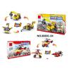 Buy cheap ABS Plastic Children's Building Block Sets 6 In 1 Convertabler Robot Vehicle from wholesalers