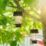 Classic Hanging 0.04W LED Solar Garden Lanterns