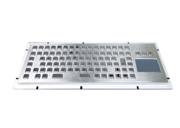Buy cheap Rear Mounting Industrial Keyboard 20mA SUS304 With Trackball Mouse Trackpad from wholesalers