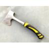 Buy cheap 600G Size Forged Steel Materials Ax With Solid Steel Curved Handle And Yellow Color Gum Cover from wholesalers