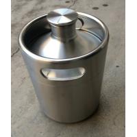 Buy cheap 2L growler min keg with screw cap on top product