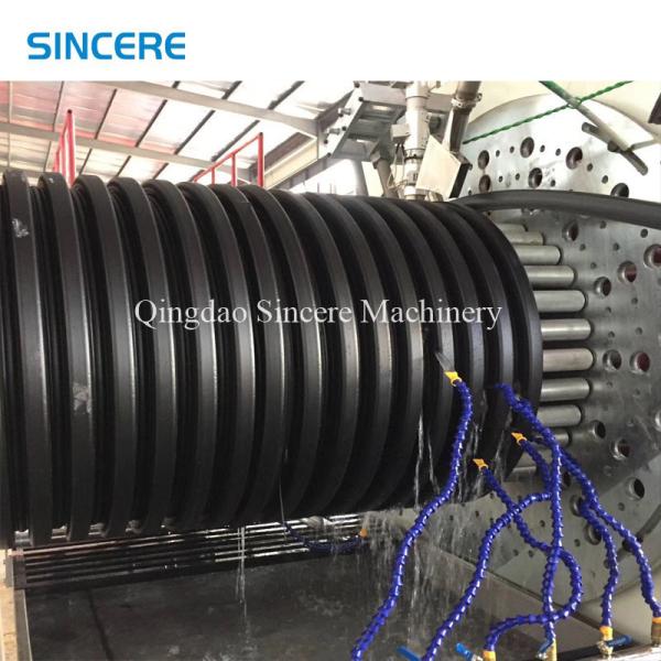 Buy cheap Reinforced DWC Corrugated HDPE Winding Pipe Extrusion Line Manufacturing Machine from wholesalers
