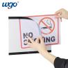 Buy cheap ISO 9001 Acrylic Sign Holders Wall Mount ODM Clear Sign Holder from wholesalers