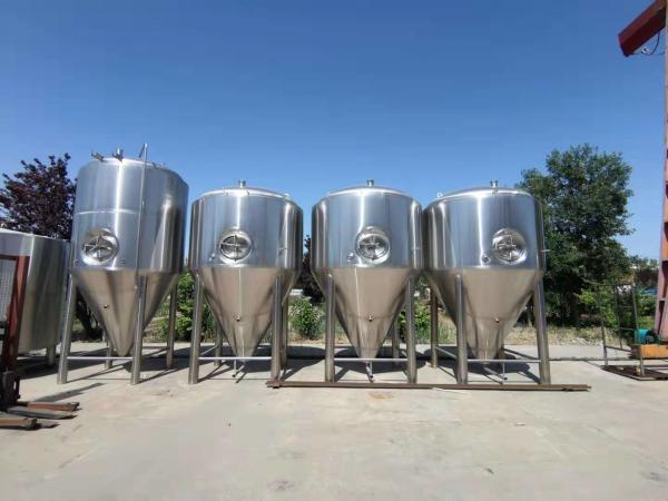 500L Stainless Steel Conical Fermentor Beer Fermentation Tank For Micro Beer