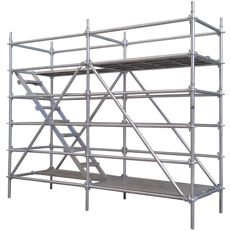 Building Working Platform Layer lightweight Portable Aluminium Scaffolding tower Ringlock