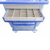 Buy cheap Hospital Drug Delivery Vehicle With Wheel Blue Drug Delivery Vehicle from wholesalers