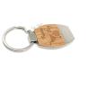 Buy cheap Personalized Engraved Wooden Keychain Eco Friendly Gift Decoration With Natural Wood Beauty from wholesalers
