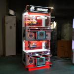 Luxury 4 Players Coin Operated Toy Claw Crane Grabber Machine with Bill Acceptor
