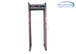 People Counter Digital Metal Detector Gate 6 Zones For Factory Security Check