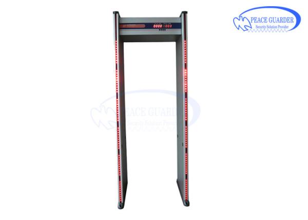 Buy cheap People Counter Digital Metal Detector Gate 6 Zones For Factory Security Check from wholesalers