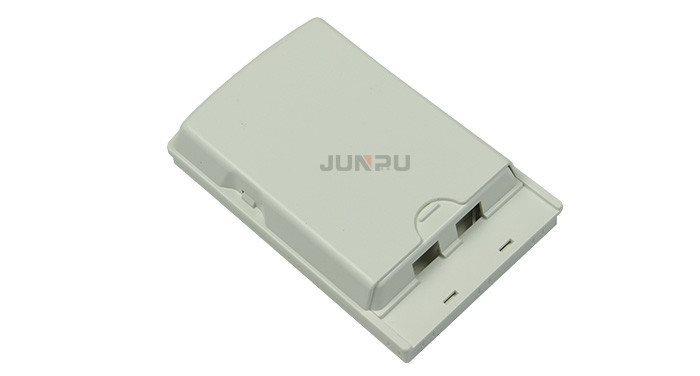 Dust Proof 2 Port Small Terminal Box Fiber Optic Wall Mounting With 2 SC APC