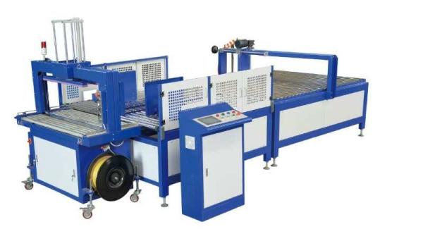 Buy cheap Bundle Tying Carton Box Strapping Machine Long Service Life from wholesalers