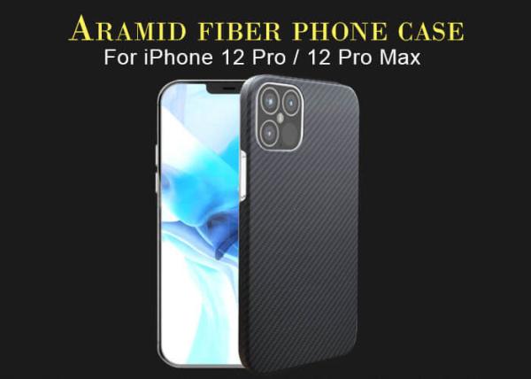 Buy cheap Protective Aramid Fiber Phone Case For iPhone 12 Carbon Fiber iPhone Case from wholesalers