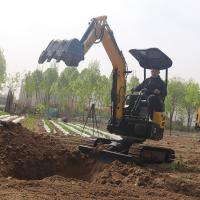 Buy cheap Micro Mini Smallest Mini Excavator , Construction Digging Machine product
