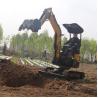 Buy cheap Changchai 390 Tailless Mini Excavator Machine 2 Ton 20KW With Boom Swing from wholesalers