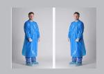 Yellow 35-60g Polyethylene Disposable Isolation Gowns 110cmx193cm Gowns With