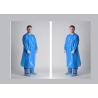 Buy cheap Yellow 35-60g Polyethylene Disposable Isolation Gowns 110cmx193cm Gowns With Open Cuff from wholesalers