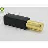 Buy cheap Square 30ml Matte Black Glass Bottles , Organic Oil Glass Pump Bottles from wholesalers