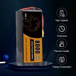 KlesMan Lipo FPV Drone Batteries 22.2V Lithium Polymer Battery 8000mAh 25 35 45