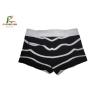 Buy cheap White Striped Black Short Board Shorts For Women , Ladies Board Shorts Digital Printing from wholesalers