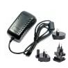 Buy cheap 24w 12v 2a Interchangeable Plug Power Adapter With EURO AU US UK Plugs from wholesalers
