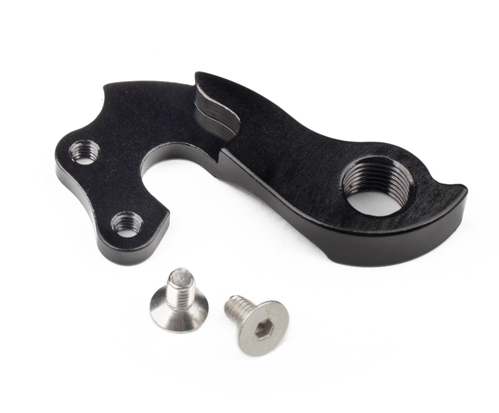 Black Carbon Road Bike Frame Rear Derailleur Bracket Axle Unit Aluminum Alloy