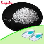 OEM Clear TPR Plastic Material Waterproof Soft Insoles TPR TPE Material