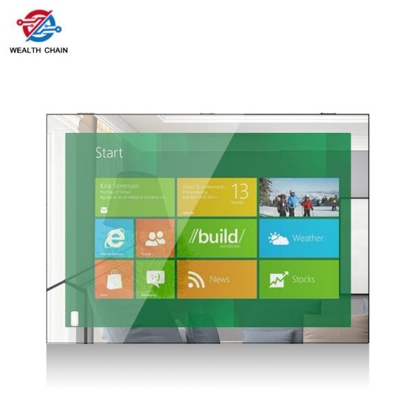 Buy cheap 43" Mirror LCD Display For Outdoor Transmittance 50% Media Player from wholesalers