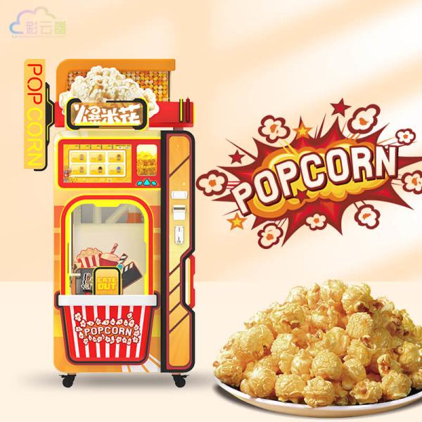 Buy cheap Automated Popcorn Vending Machine Manufacturers 24 Flavors Customized Color from wholesalers