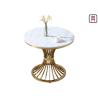 Buy cheap Modern Coffee Table With Stainless Steel Legs , Round Marble Top Dining Table from wholesalers