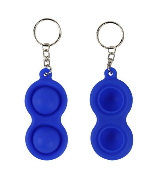 Buy cheap silicone pendant Bubble Wrap Keychain Fidget Multi stress relief from wholesalers