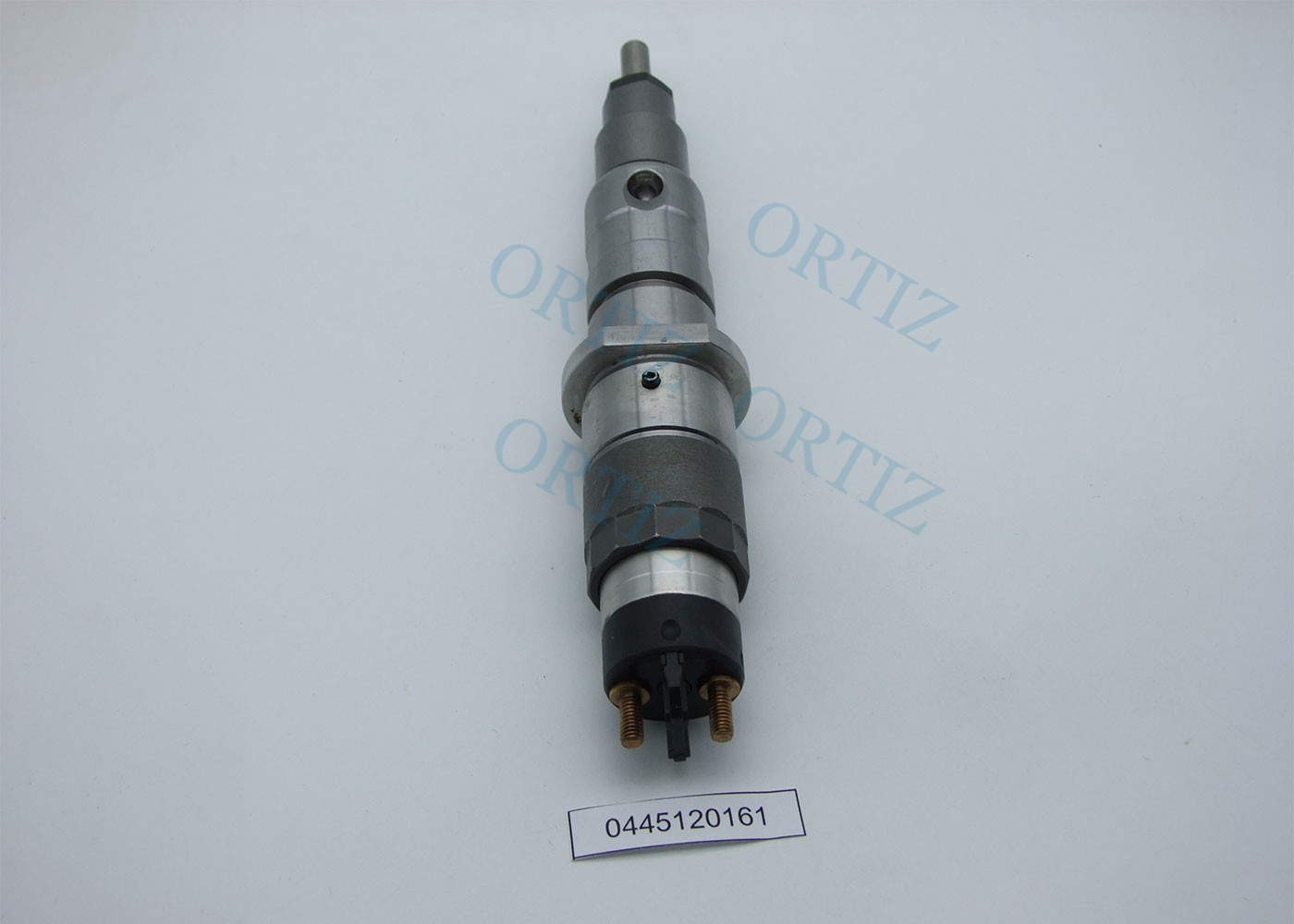Portable BOSCH Common Rail Injector Black / Silver Color Steel Material 0445120161