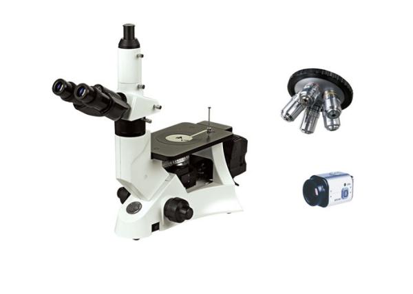Buy cheap Inverted Metallurgical Microscope With High-point Extra Wide Field Eyepiece EW10×/ 20 from wholesalers