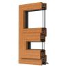 Buy cheap Tempered Glass UPVC Extrusion Profiles Lead Free UV Resistant Customized from wholesalers
