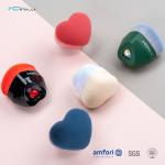 Heart Shape Aluminum Ferrule Individual Makeup Brushes