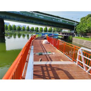 Floating Jetty Aluminum Dock/ Marine Floating Pontoon Bridge Aluminium Dock