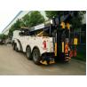 Buy cheap Manual Transmission Heavy Wrecker Trucks , Commercial Tow Truck High Speed from wholesalers