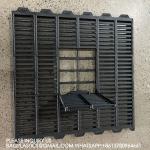 Durable 600*600mm Cast Iron Slat Floor Farrowing Crate For Sow For Animal