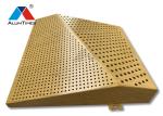 Architectural Perforated Metal Wall Panel , 3003 Alloy Aluminium Facade Cladding