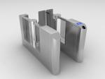 Automatic Speed Gate Turnstile High End Servo Motor Full Height QR Reader