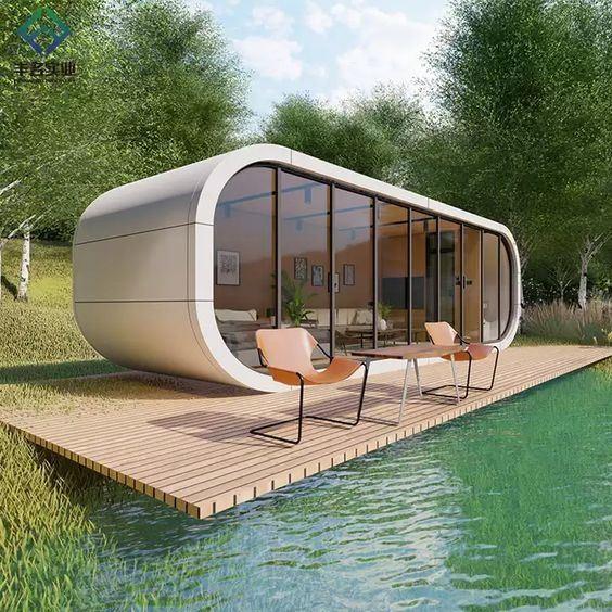 Buy cheap Multifunction Apple House Lakeside Soundproof Sleeping Rest Room from wholesalers