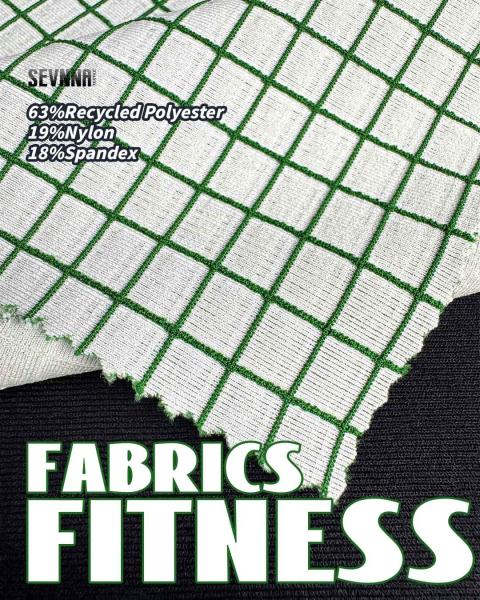 Buy cheap Recycled Fiber Recycled Polyester Double Knit Fabric Suitable for Summer/Autumn Clothing from wholesalers