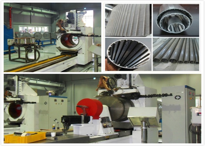 Automatic Stainless Steel Wire Screen Welding Machine For Waste Water Filtration