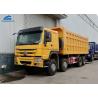 Buy cheap 371HP 50 Ton Sinotruk Howo Tipper Truck For Ghana from wholesalers