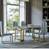 Buy cheap Hot sale High Backrest Golden Stainless Steel Dining Chair Sofia Chair from wholesalers