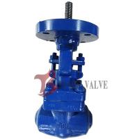 Buy cheap Hardfaced Forged Alloy Steel Gate Valve BW 1500LB Bare Stem With ISO 5211 product